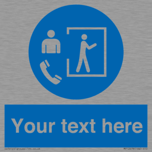 Custom Mandatory: Entry only with supervisor outside